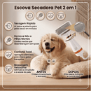 Escova Secadora Pet 2 em 1-  🪮🐾