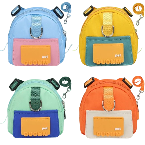 Coleira & Guia Pet Mochila - Conforto