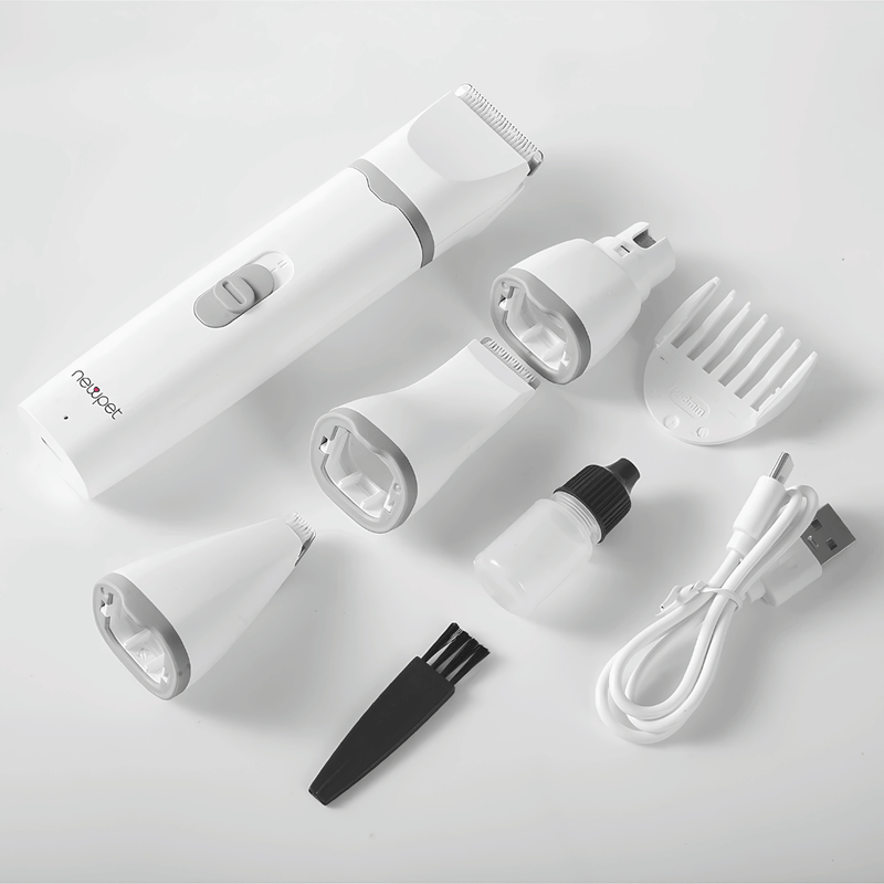 Pet Rotina Groom 4 em 1 | Aparador Higiênico para Cães e Gatos