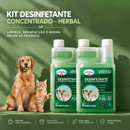 Kit 2 Desinfetantes Pet - Super Concentrado Eliminador de Odores