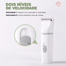 Dois níveis de velocidade do aparador Pet Rotina Groom 4 em 1