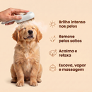 Escova Vapor&Conforto™ | para Cães e Gatos
